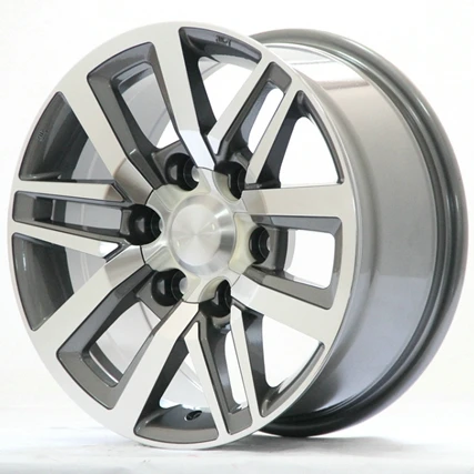 15 16 17 20 дюймовые диски hyper silver внедорожные 6 отверстий 6X139.7 для Тойота литые диски 4x4 диски