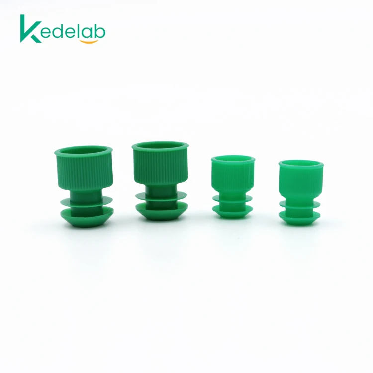 Various Color Test Tube Stopper Flange Type PP Stopper 16mm Test Tube