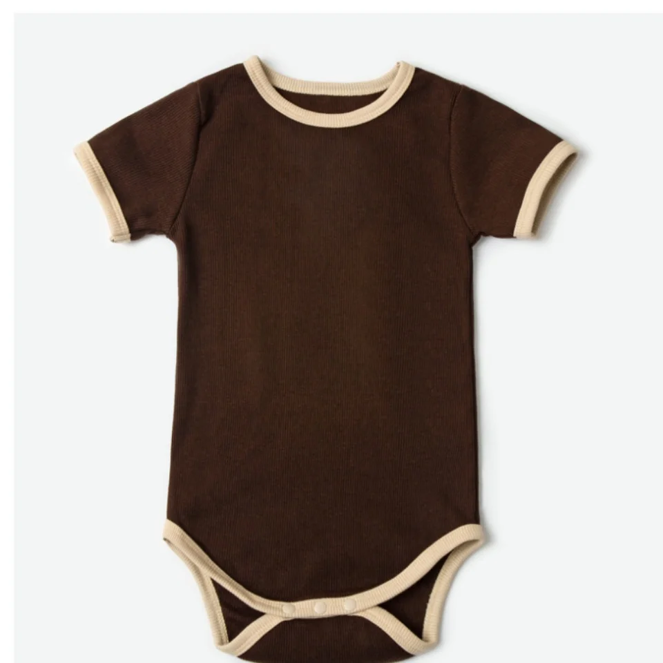 Bodysuit Baby Girl Wears Onesies Rompers Wholesale Knit Cotton Newborn Baby Summer Boy Clothes 1-3 Years