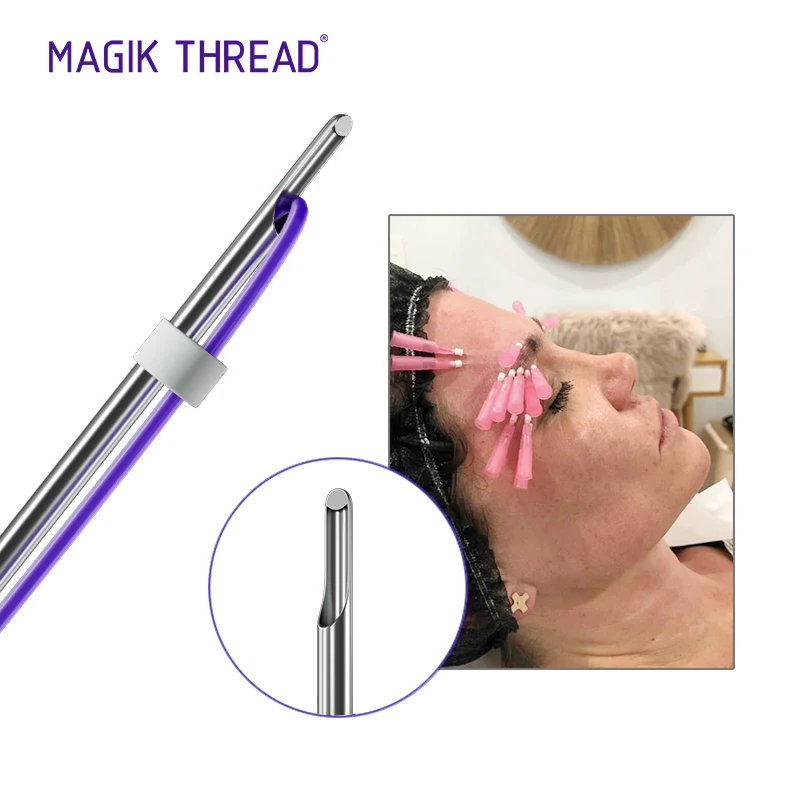Magik Thread beauty product V line face lift absorbable thread mono mesh multi pdo thread