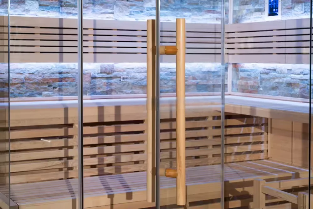 2024 Hot sale High Quality Customize Indoor Cedar Sauna With Dry Sauna Kit Vent for 4 person