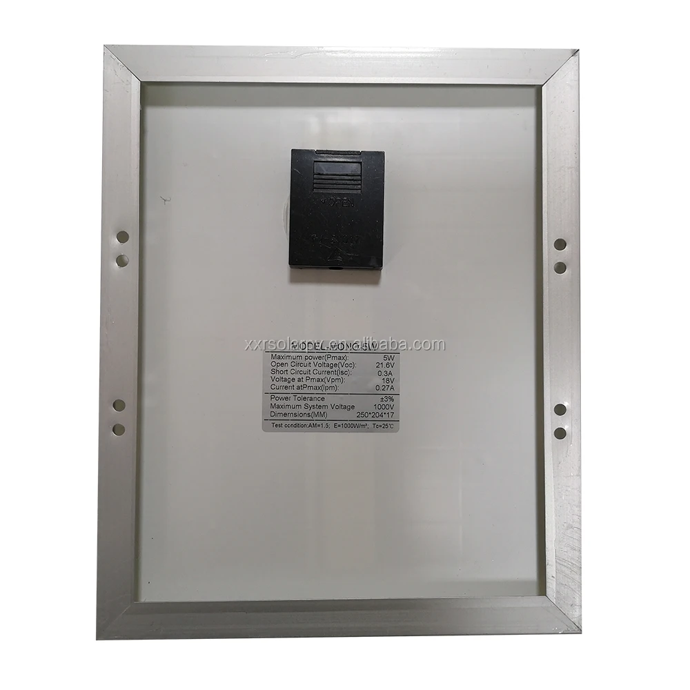 60w customized SunPower glass solar panel with AL-frame