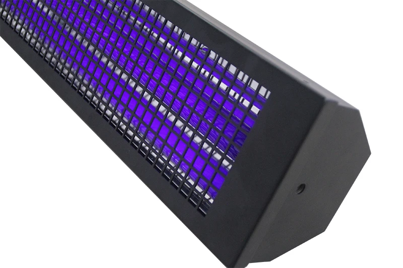 36W UV Blacklight Fixture Black Lights Stage Blacklight Ultraviolet Flood Effect Lighting for Halloween Xmas DJ Disco