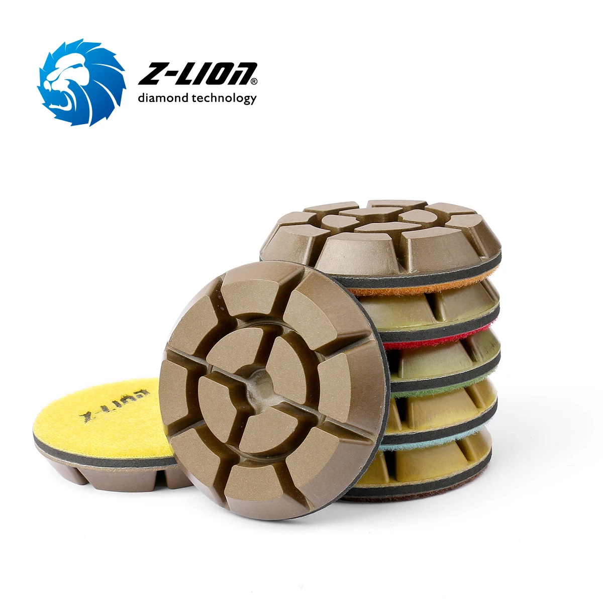 Diamond Resin Filled Polishing Pads for Granite Marble Terrazzo Stone Concrete Floor