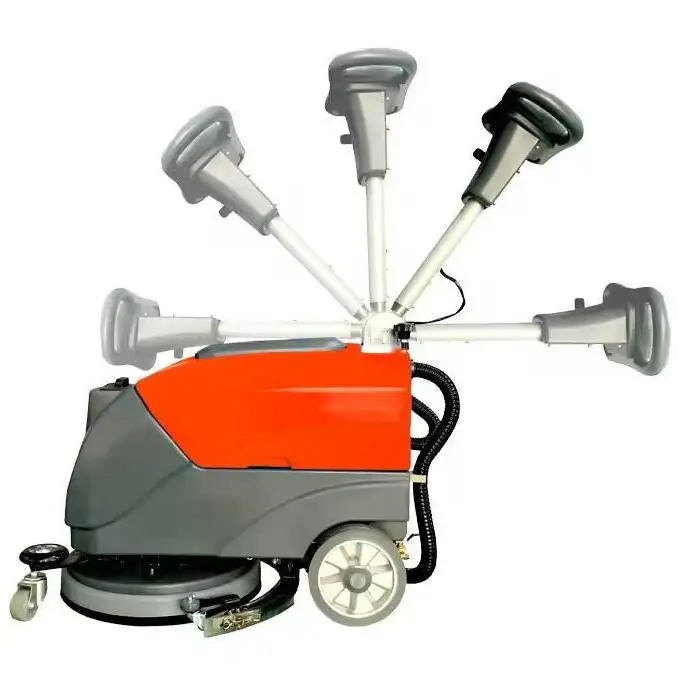 Reliable IronBee CE certified industrial floor washer cleaner single disc scrubbing machine for hard stone wood floor carpet