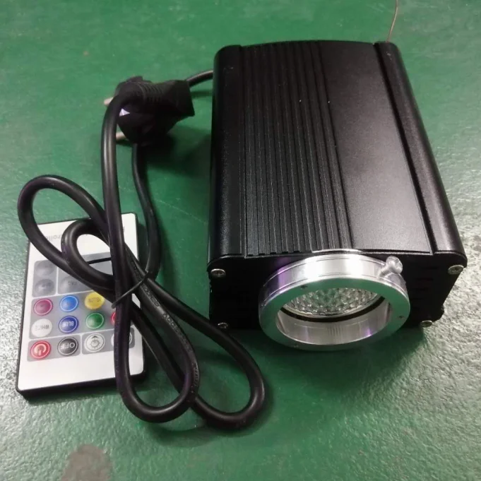  Макс. 20 Вт RGB светодиодная волоконно-оптическая осветительная машина двигателя для потолочного