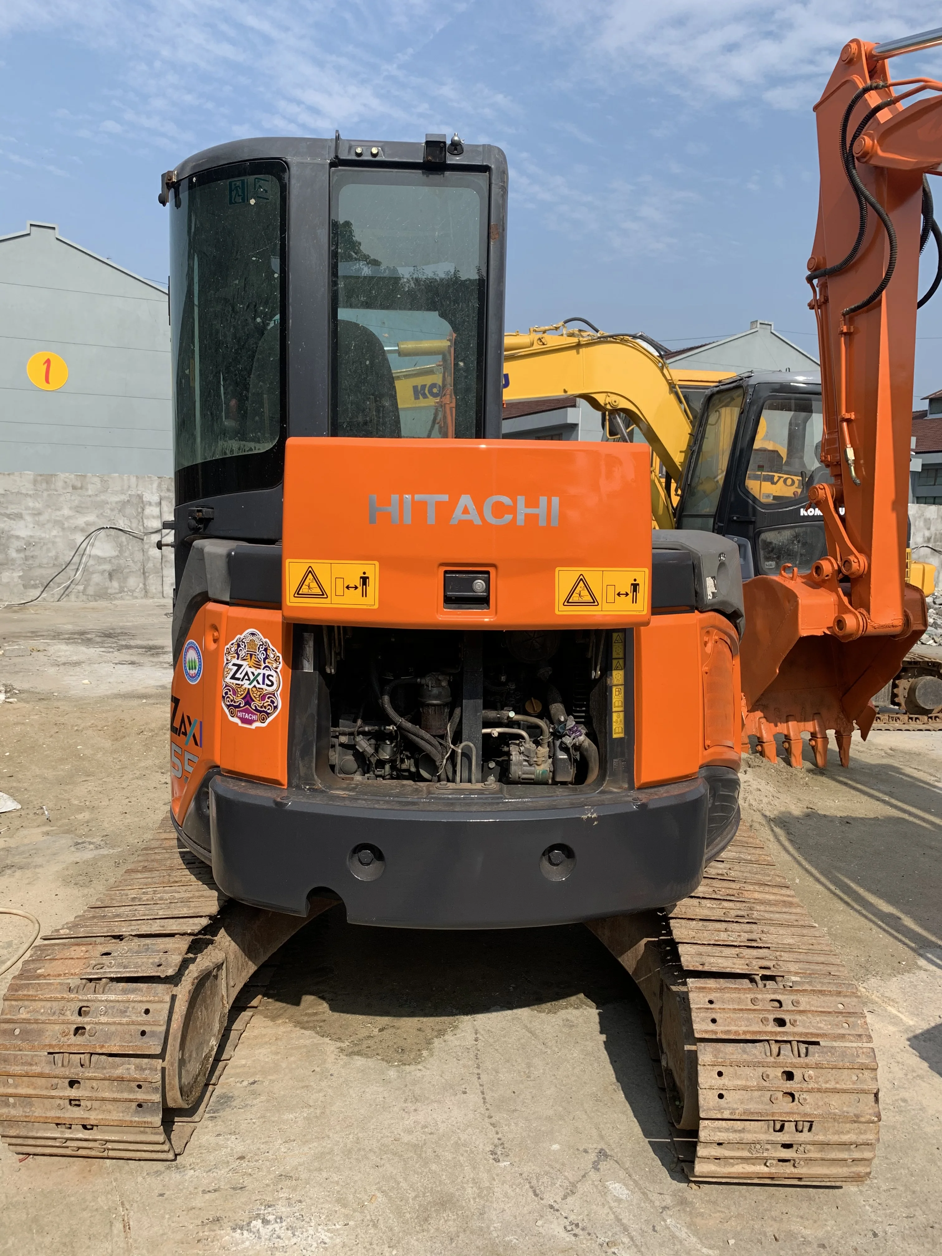 USED HITACHII ZX55 ZX60-5G ZX70-6 ZX70-5G ZX120-6 ZX130 ZX135-5 MINI CHEAP CRAWLER HYDRAULIC EXCAVATOR