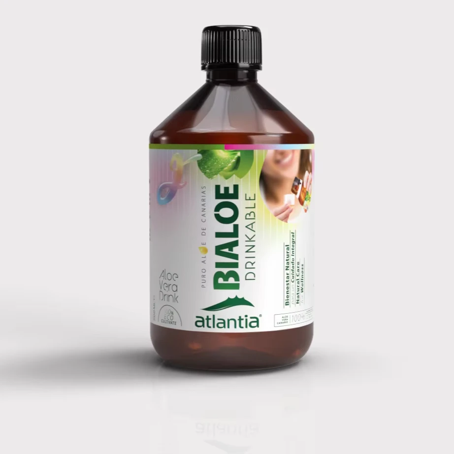 Organic Aloe Vera Oral Liquid 500ml Bio And Eco Soothes Esophagitis And Mucositis Pure Aloe With Vitamins And Minerals