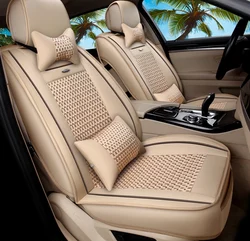 New design eco comfortable beautiful  pvc car seat cover for bmw