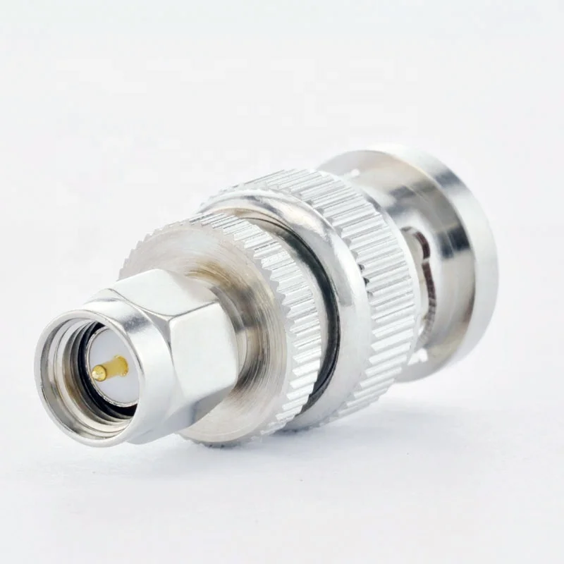 BNC Male to SMA Male 4GHz rf adapter BNC male to SMA