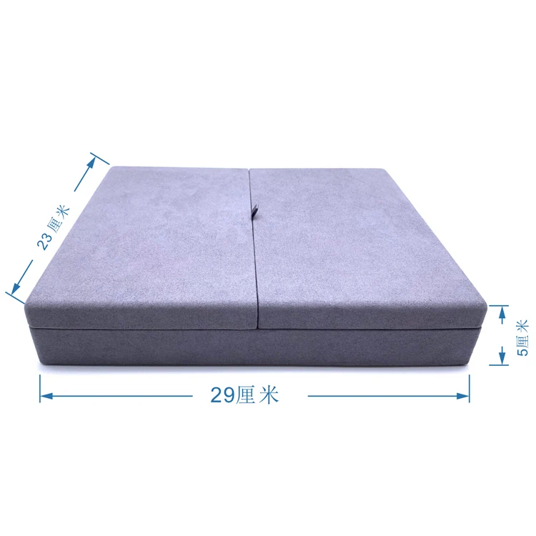 Wholesale Customized Microfiber Tray With Lid Jewelry Packaging For Earring Display Tray Jewelry