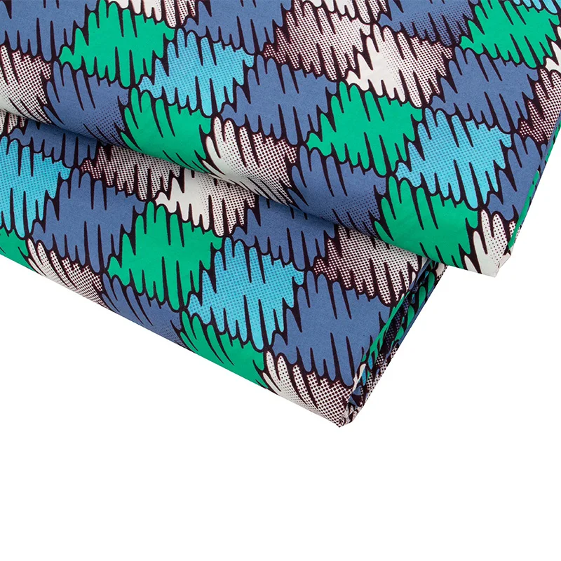 1 piece of African ethnic batik Ankara Plain Printed 100% cotton fabric for dress suits fabric