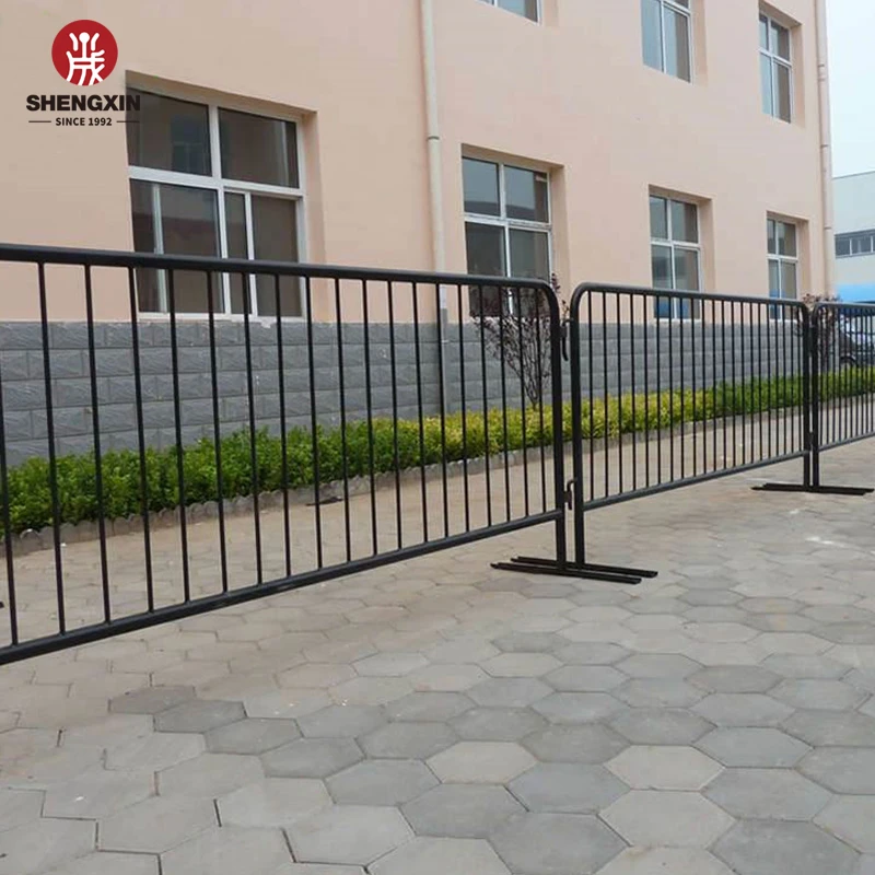Temporary Fence for Crowd Control Metal Barricade 2.5m Long X 1.1m High Pedestrian Barrier Fence