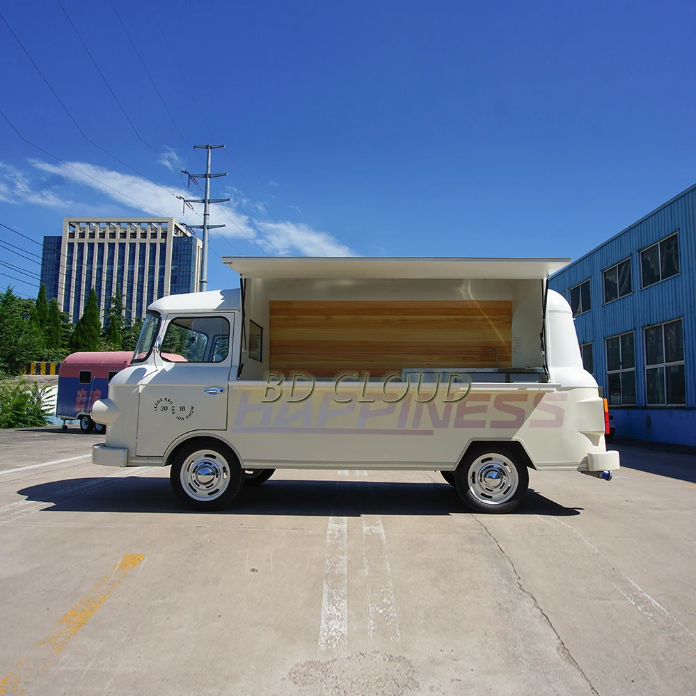 Food truck association food truck mobile food van with electric motor