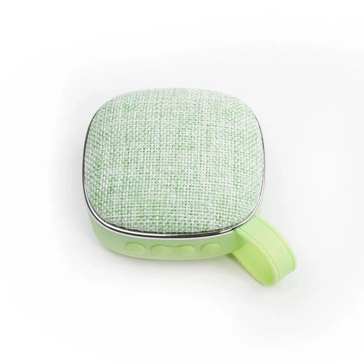 Wholesale High Quality Audio Box Speaker Fabric Portable Mini Square Cube Wireless Speaker Mini Outdoor Portable Speaker