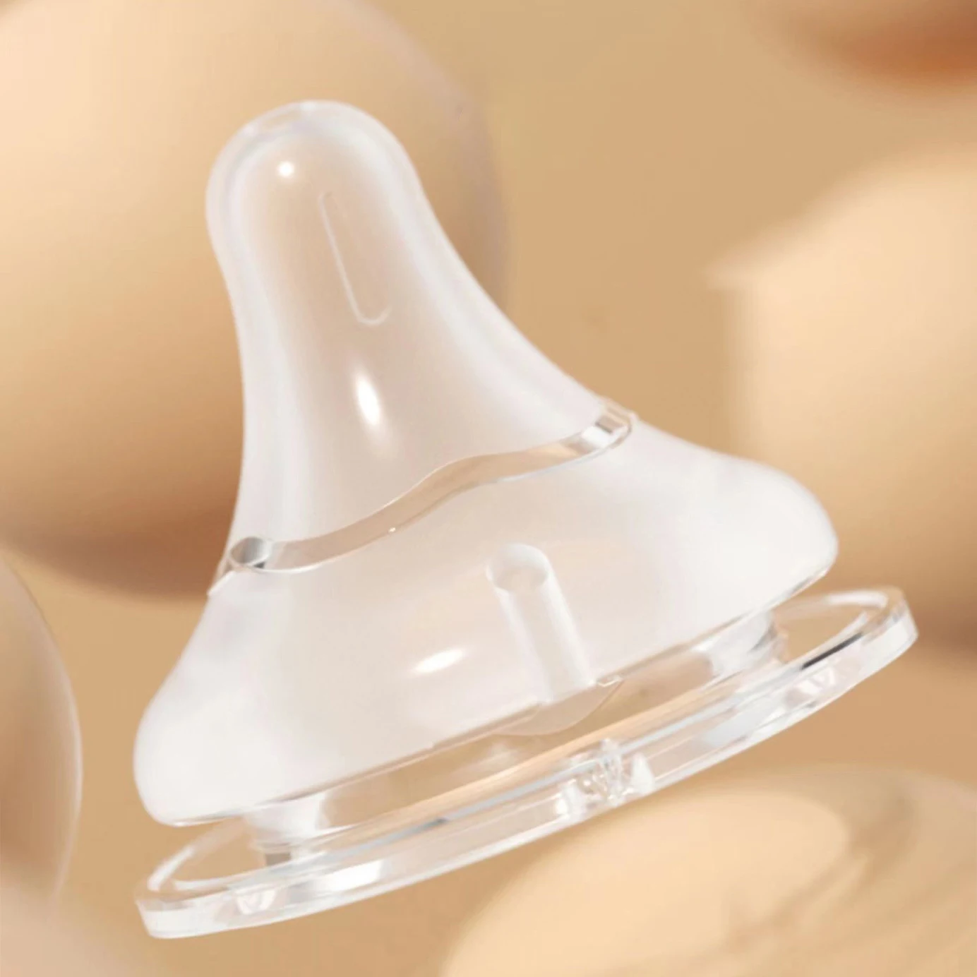 Wholesale BPA Free Slow Flow Safe Comfortable Small Newborn Silicone Nipple Baby