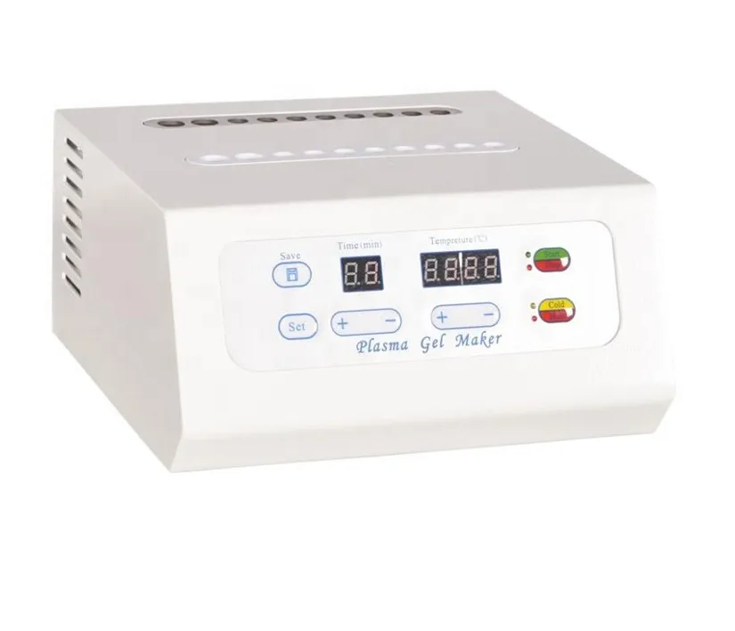 Blood plasma gel maker blood plasma centrifuge plasma gel filler machine