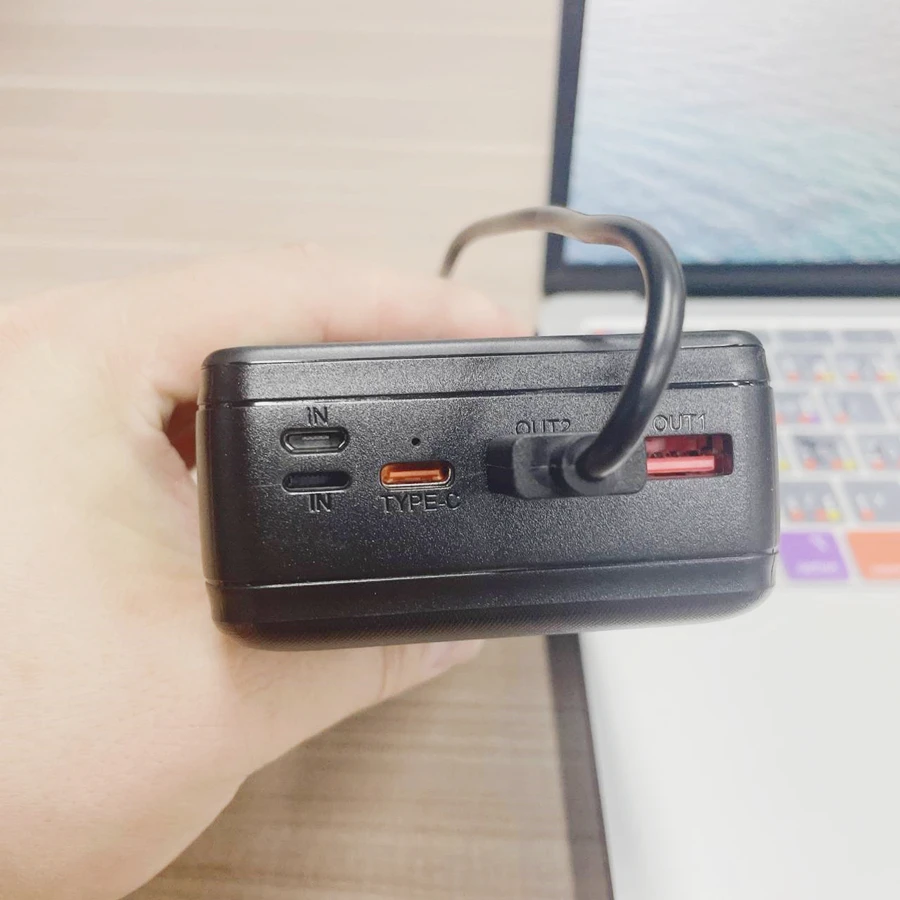 30000mah power bank para pour laptop usb type c charger power bank 65w pd fast charging portable laptop charger