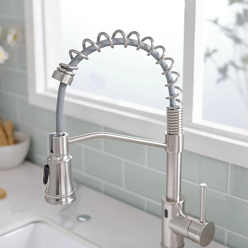 Infrared Water Saving Device Kitchen Nozzle Tap Smart Faucet Sensor