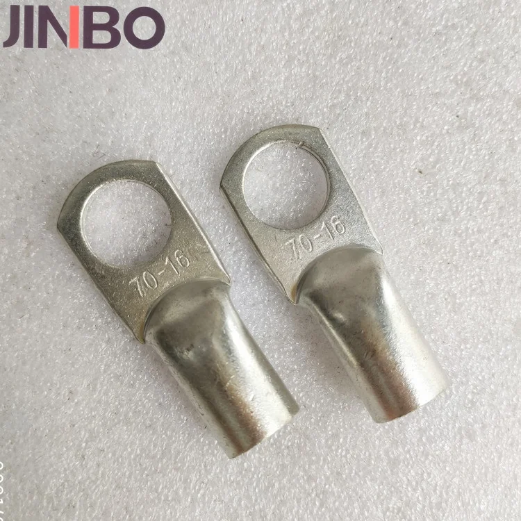 Chinese Factory Manufacture Copper Cable Lug Tinned Copper Lug Terminal DT Lug