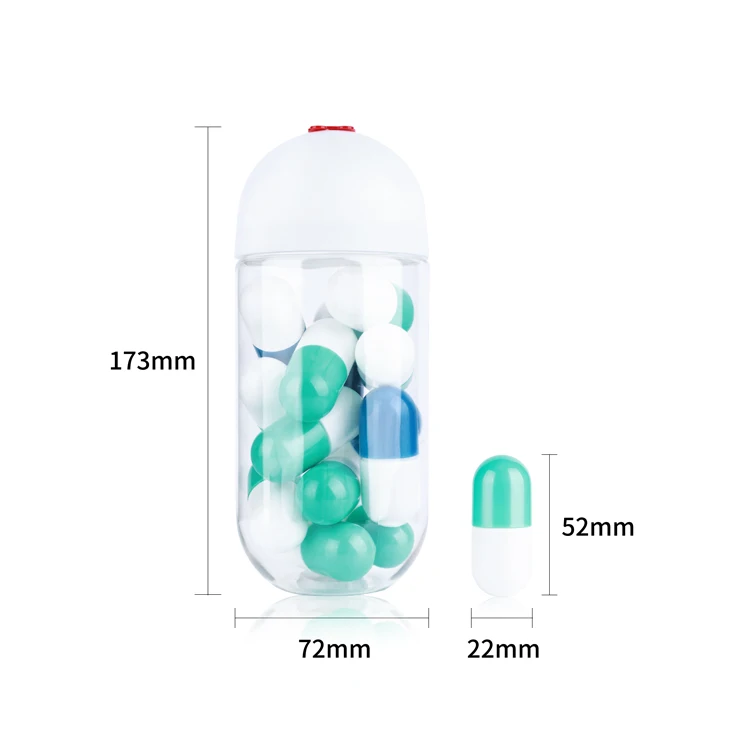 Wholesale 22ml 72ml Concentrated Essence Serum Skincare Cosmetic Plastic Capsule Container Bottle