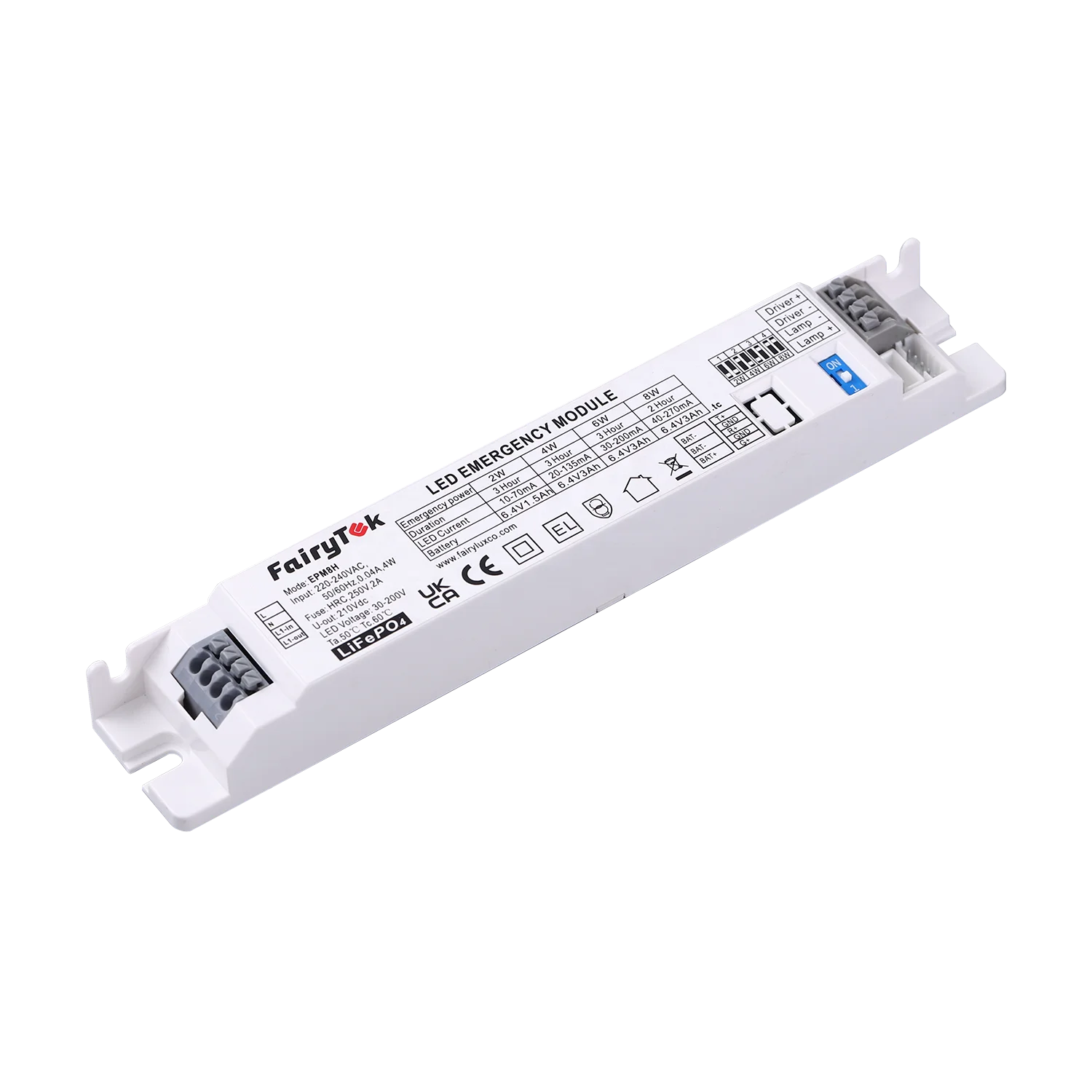 FairyTek Wholesale High Quality Popular LED Emergency Module with Self-Testing Power pack