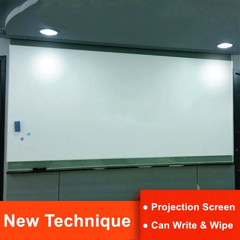 Anti-Glare Magnetic Glass Whiteboard 1200x1500mm for home, offices or school