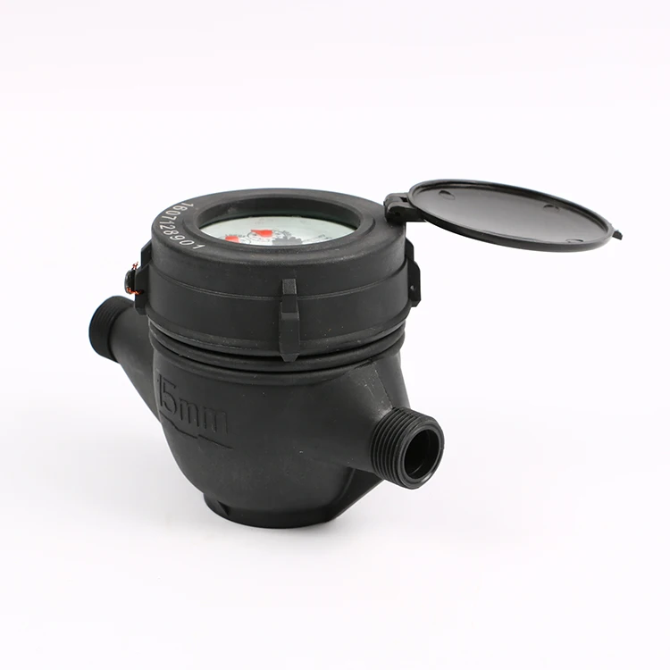 Featured supplier Multi-jet Dry Type Plastic Low Cost Brass Body Water Meter with outer adjustment device