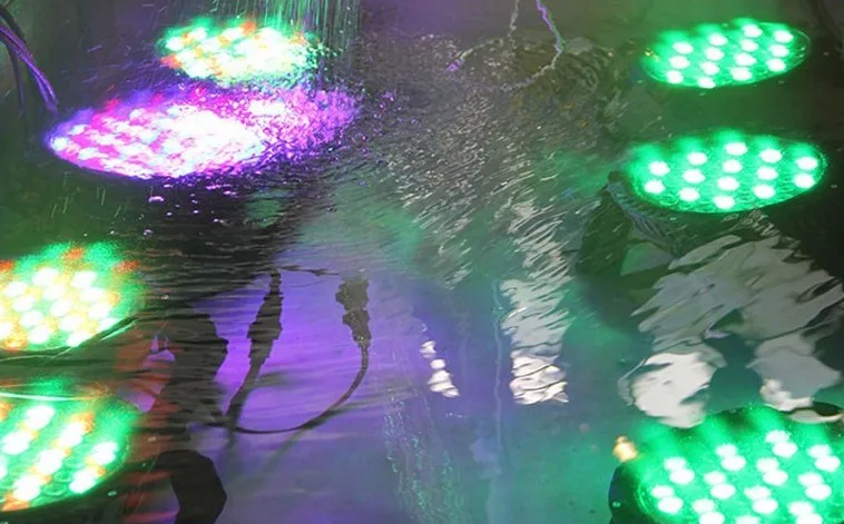 Waterproof IP65 LED Battery 9x18W RGBWAUV wireless WIFI remote wash par lights