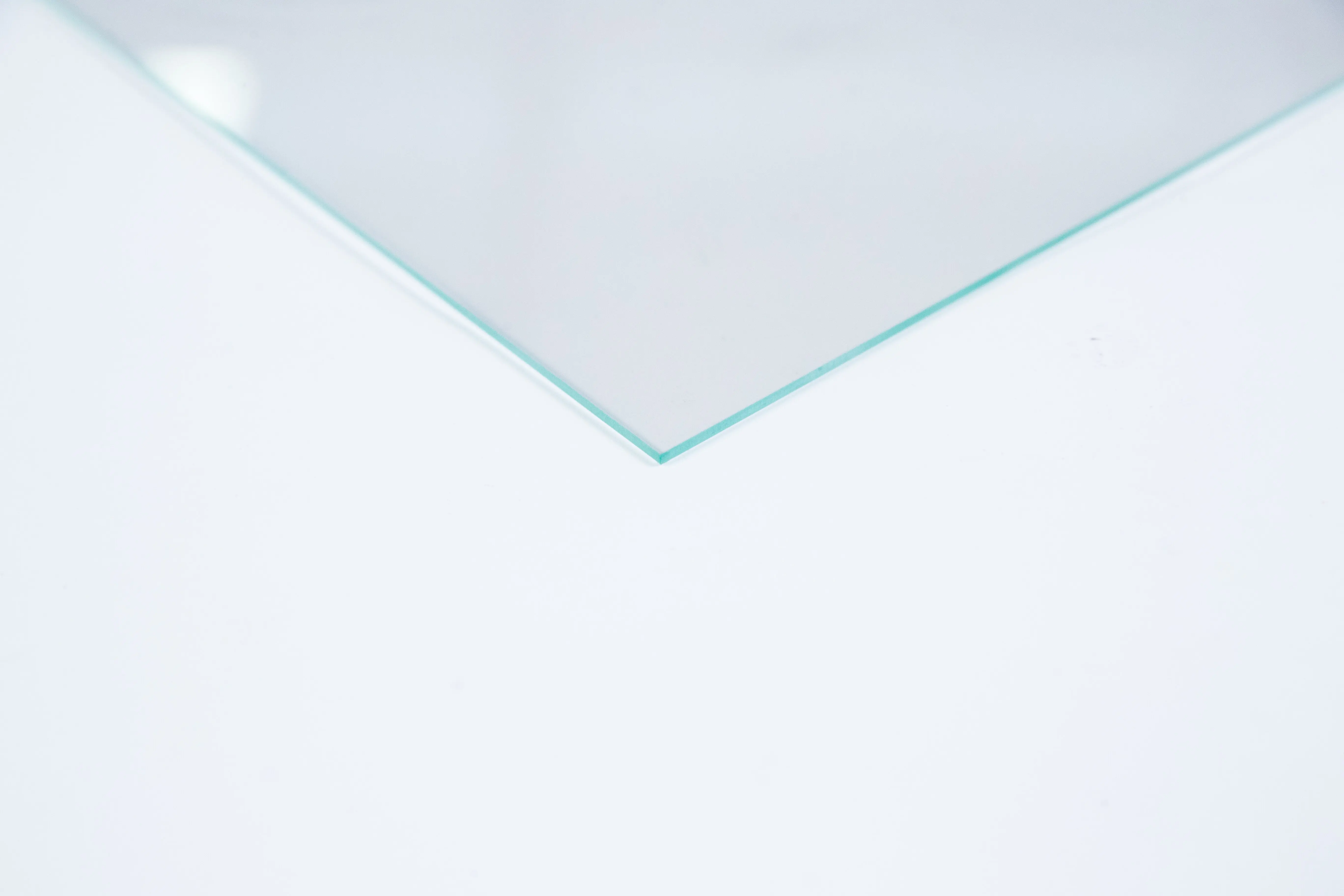 Customized optical electronic instrument lighting solar photovoltaic flat tempered transparent glass