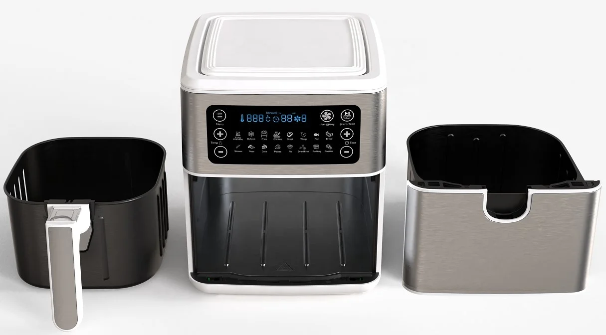 factory price 7L large capacity Computer version touch screen smart kitchen appliances Multifunctional Azur air fryer