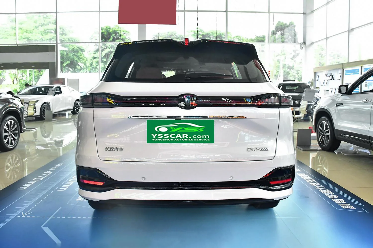 2025 Changan CS75 Plus 4-го поколения внедорожник с левым рулем 1 5 т роскошный автомобильный комплект газового топлива б/у автомобиль