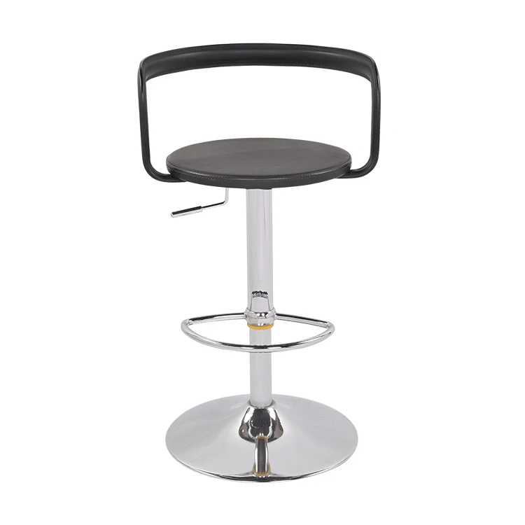 Adjustable Modern Counter Height Barstools Swivel European Bar Stools Dining Chair With Back
