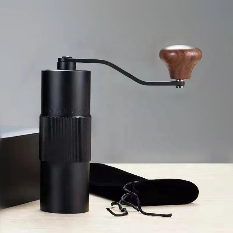 Diguo Portable Cordless Aluminium Ally FX Manual Coffee Grinder With Big 30g Capacity For Commercial Use