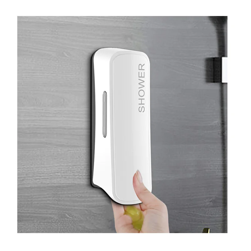 Wisekleen American in stock liquid soap dispenser hotel shampoo dispenser wall mount foam soap dispenser for bathroom