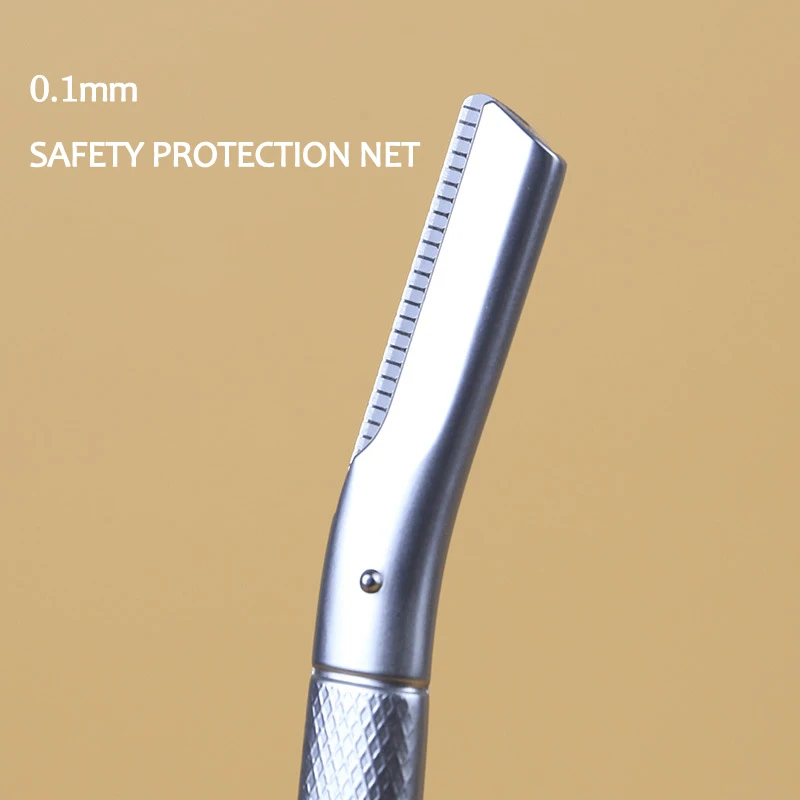 RBW5002 Luxury Eyebrow Trimmer Razor Dermaplane Razor Stainless Steel Blade Eyebrow Dermaplaning Tool For Women