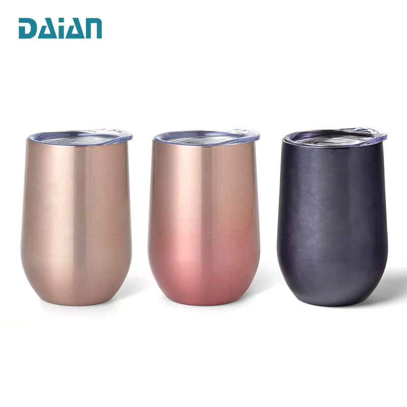 New Arrival Metal Mug Thermal Cup Wine Glasses Tumbler Vacuum Insulated