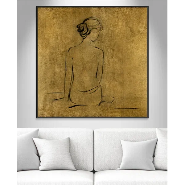 2024 Hot Naked lady II wall picture frame of Door natural color For home decor