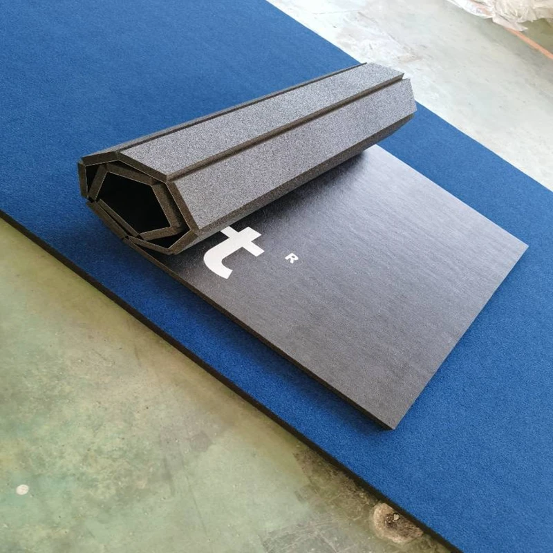 High Quality Eco Friendly Foam Safety Black Mat Customised Yoga Foldable Yoga Mat