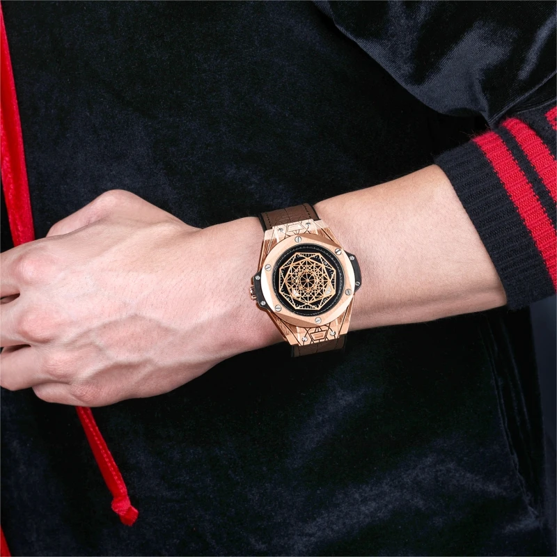 Недорогие уникальные часы для мужчин крутые подростков jam tangan pria