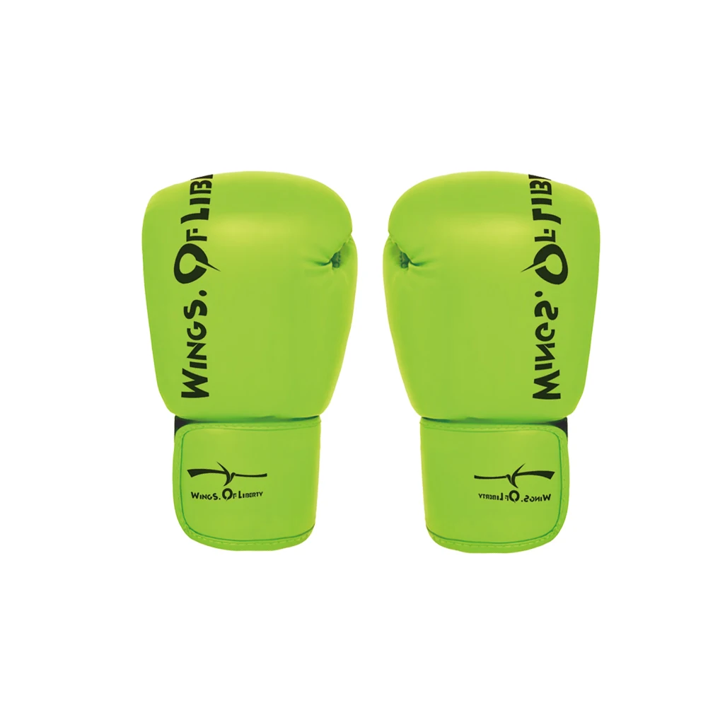 Wholesale Professional Custom Logo Fit Boxing Gloves Pu Leather Personalized Muay Thai Training Punching Boxing Gloves