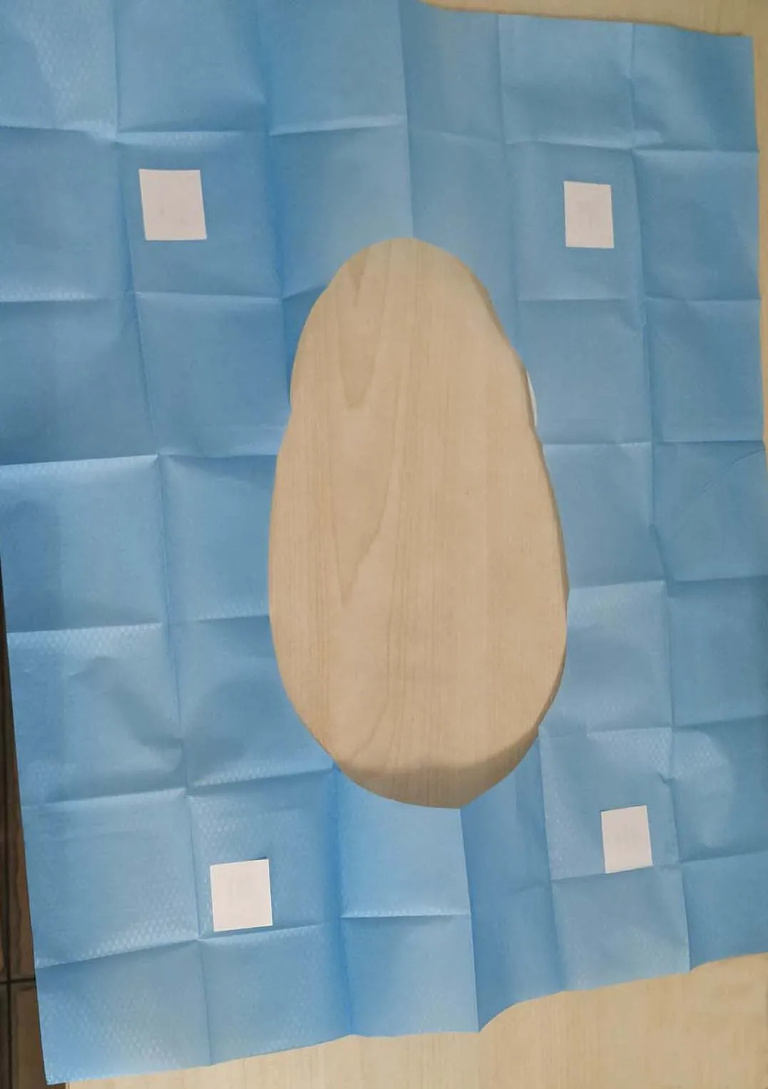 low price manufacture commercial adhesive travel toilet seat cover disposable paper waterproof commercial