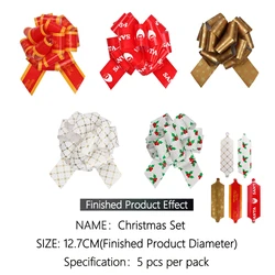 PP Ribbon Pull Bows Decoration Gift Wraps PP Gift Bows for Christmas Birthday Wedding Party