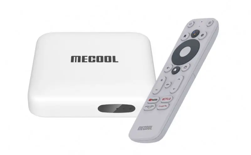 Netflix Сертифицированный km2 ТВ коробка mecool android 10