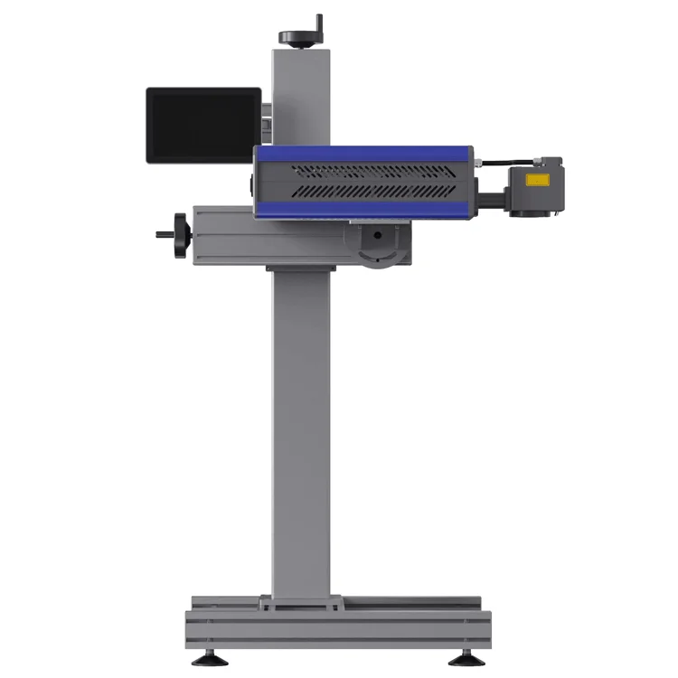 CO2 laser Printer Online Marking Printing Machine for food package corrugated box printing