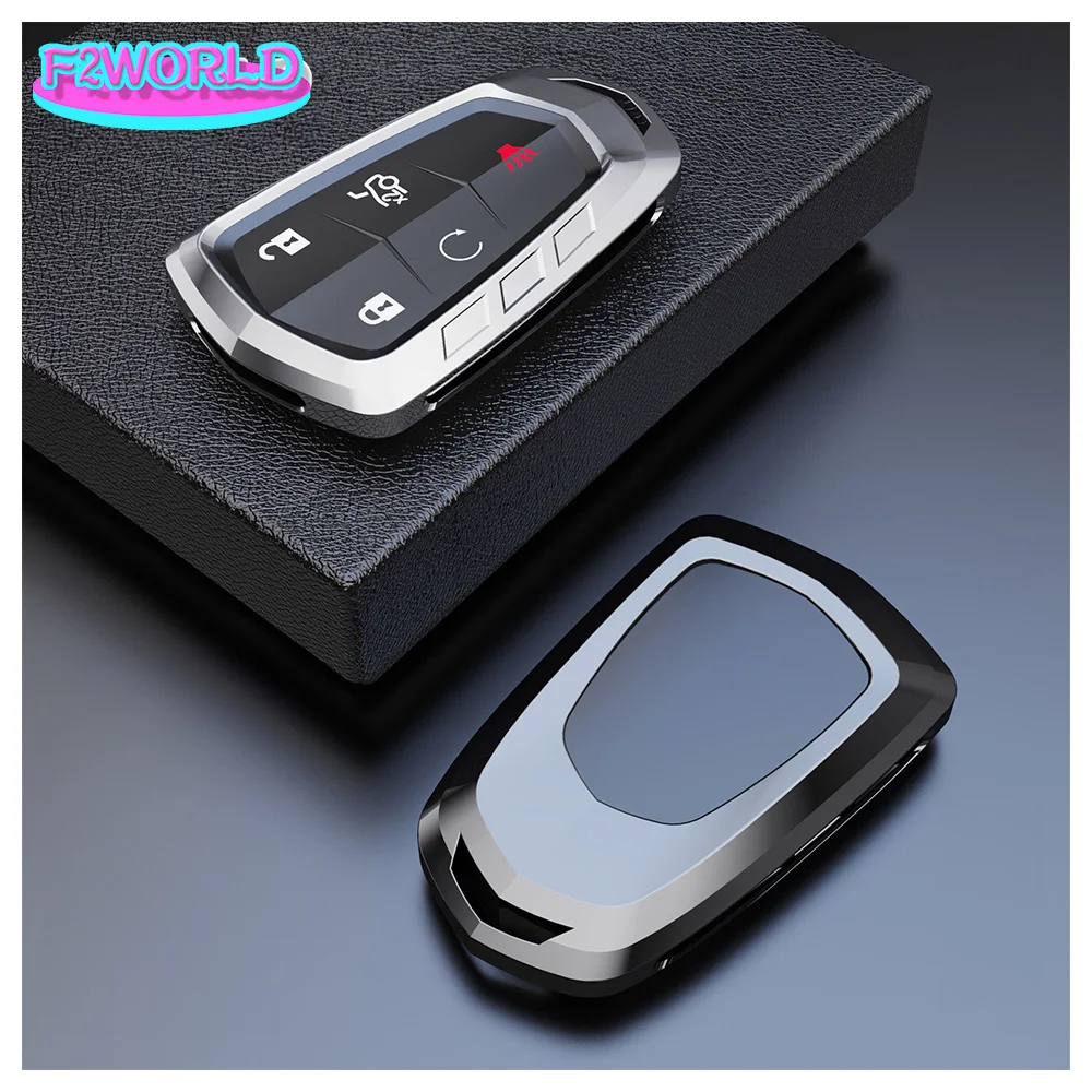 Zinc Alloy car Key case Key Cover,Fit for Cadillac ATS-L XTS XT5 CTS CT6 ATS 28T SRX Escalade 2015