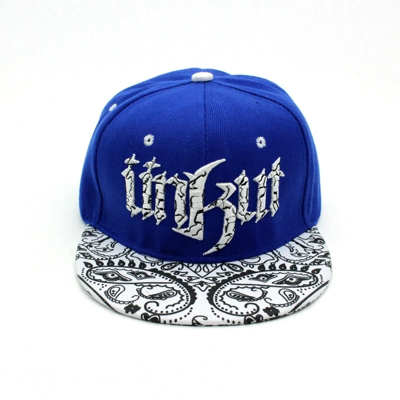 Factory  6 Panel  Embroidered Unisex Cool Era Snapback Hats Hip Hop Hat