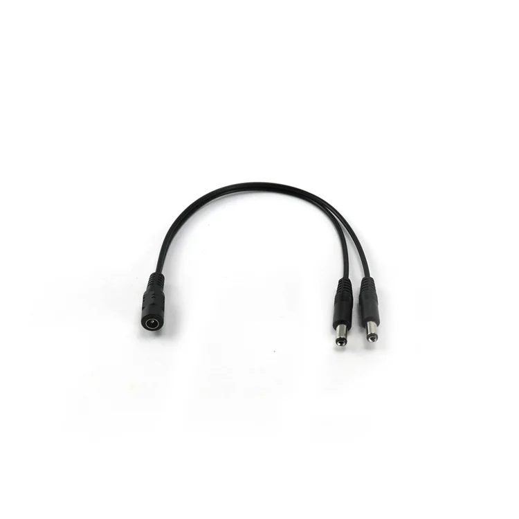 Free Sample 5521 22AWG 90 degrees 12V 5525 mm L shape DC Barrel Plug Cable DC Plug Male Pigtail Cable