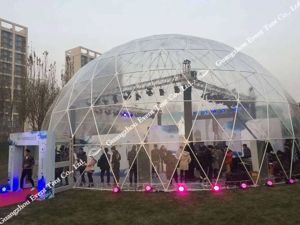 15m 20m 25m 30m Large Event White Transparent Dome Tent