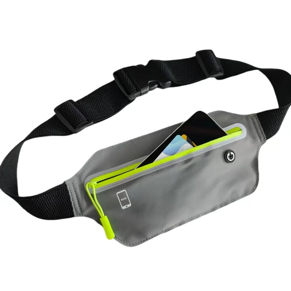 Factory Direct Sale Quick Drying Hidden Waist Bags RFID Blocking Sports Money Belt